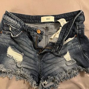 Bke denim jean shorts 27